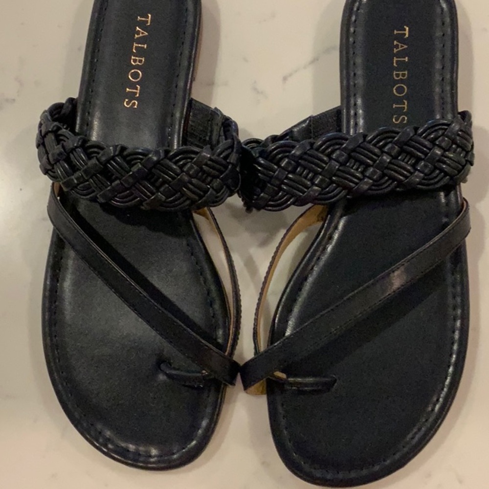 Talbots Women's Black Sandals